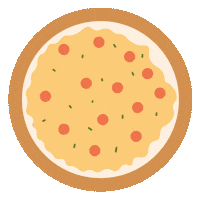 Pizza Cheese Sticker