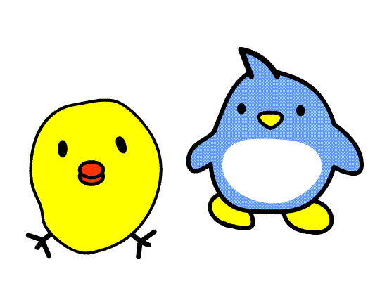 SectionManagerHIRAKAWA giphyupload 鳥 ひよこ ジャンプ Sticker