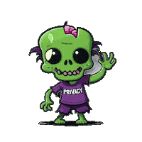 Halloween Hello Sticker
