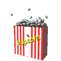 Popcorn Sticker