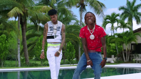 blueface giphydvr daddy blueface rich the kid GIF