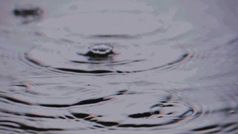 Water Rain GIF by Chloe Stroll