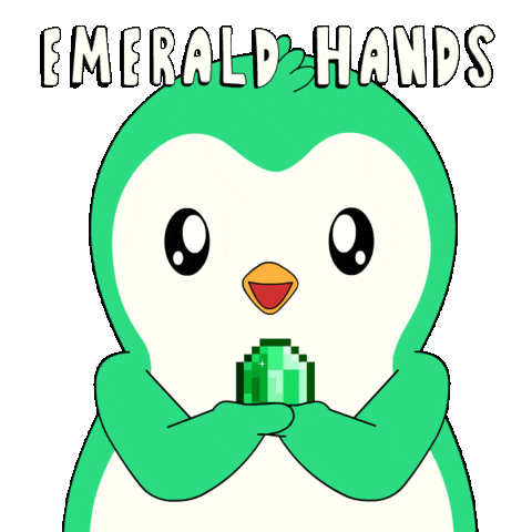 Penguin Shining Sticker by Abster