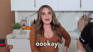 If You Say So Ok GIF by Rosanna Pansino