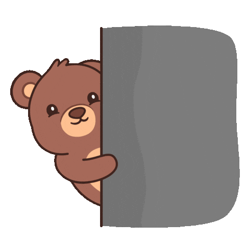 Happy Teddy Bear Sticker by BEARISH