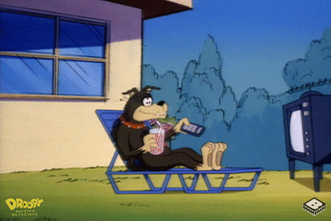 Watching Tv Relaxing GIF by Boomerang Official