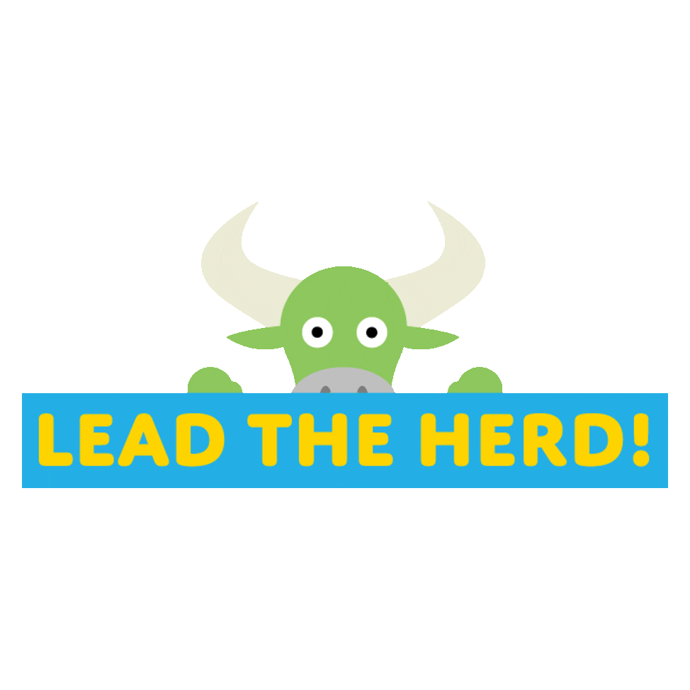 Lead Bull Sticker by USFSP Bishop Center