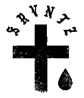 Pray King Of Kings Sticker by SRVNTZ