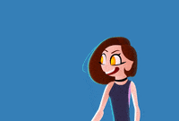 Excited Gossip Girl GIF