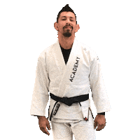Black Belt Thumbs Up Sticker by Academy Jiu-Jitsu