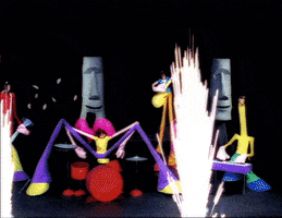 Puppets Playing GIF by Supergrass