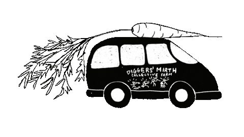 Diggersmirth Sticker