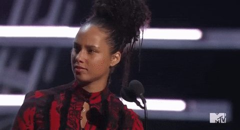 alicia keys GIF by 2017 MTV Video Music Awards
