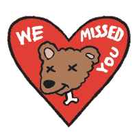 miss you love Sticker by Mr. Mercedes