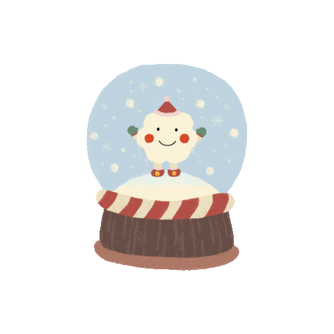 Christmas Snow Sticker