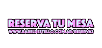 Reservas Sticker by Bar el Destello