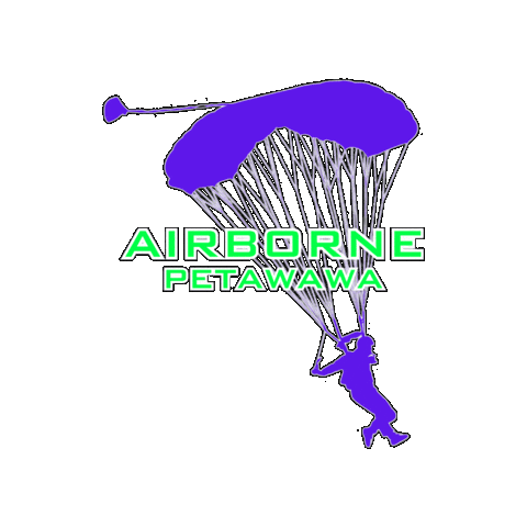 Skydiving Swooping Sticker by Airborne Petawawa