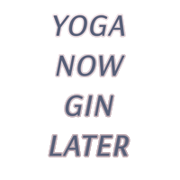 Gin Sticker by fancypantsyoga