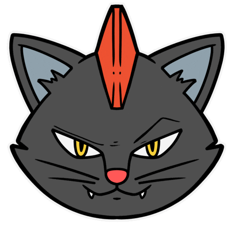 Cat Blink Sticker