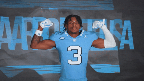 University Of North Carolina Football GIF by UNC Tar Heels