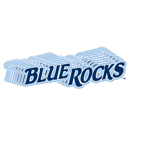 bluerocks baseball wilmington wilmington blue rocks blue rocks Sticker