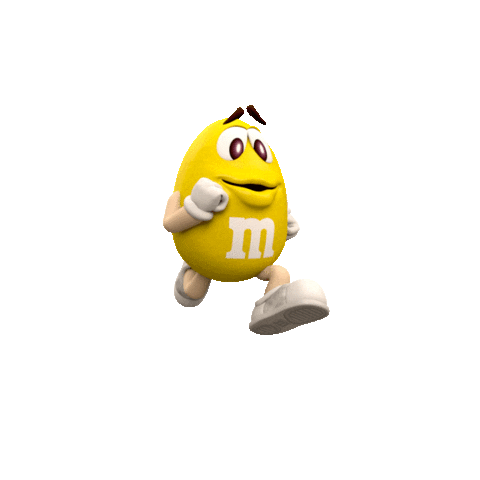 3D Running Sticker by M&M’S Chocolate