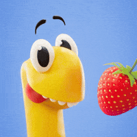 Pac Man Eating GIF by Claynosaurz