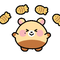 Line Hamster Sticker by Dreamiez