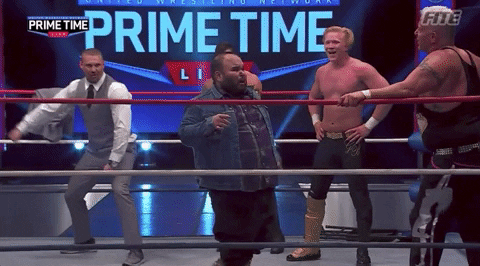 Prime Time GIF by United Wrestling Network