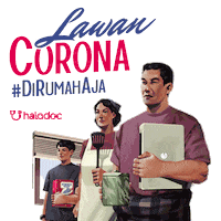 Get Well Soon Corona Sticker by Halodoc