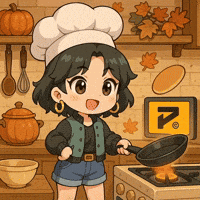 Hana Pancake Flip GIF by Persona