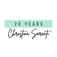 20 Years Beauty Sticker by Christina Saranti