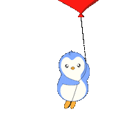 Happy I Love You Sticker by Pudgy Penguins