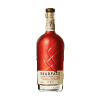 BEARFACEWhisky drinking canada alcohol cocktail Sticker