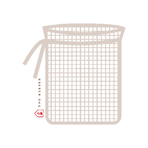 TheKeeperEarth giphygifmaker the keeper cotton bag produce bag Sticker