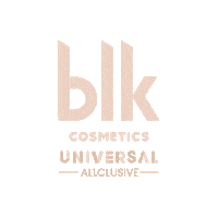 Universal Logo Nudes Sticker by blk cosmetics