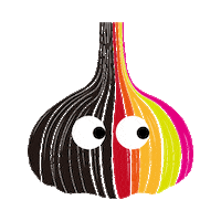 Garlic Sticker by Newhabits