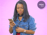 Girl Wow GIF by Salon Line