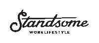 Standsome logo standing desk standsome stehschreibtisch Sticker