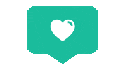 Standsome love heart like heartbeat Sticker