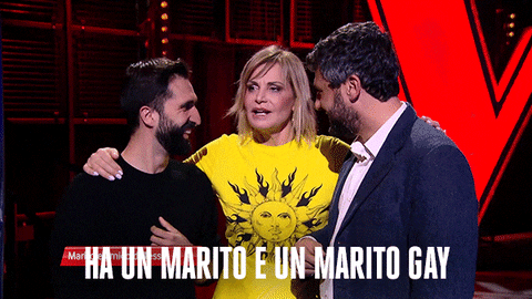 thevoiceofitaly giphyupload coach the voice rai GIF