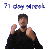 72 Day Chain Sticker