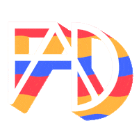 FAD-UNAM logo universidad unam bienvenida Sticker
