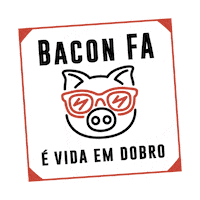 bacon famigliaartigianale Sticker by FA Defumados
