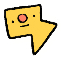 Murisart cartoon illustration angry kawaii Sticker