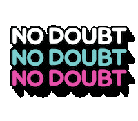 No Doubt Brooklyn 99 Sticker by Cynthia L.