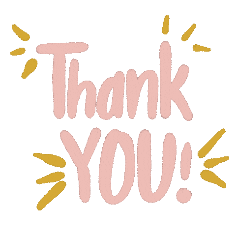 Thanks Thank You Sticker