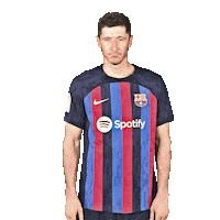 Celebrating Robert Lewandowski Sticker by FC Barcelona