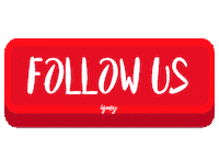 Follow Us Yum Yum Sticker by iGuey Snacks