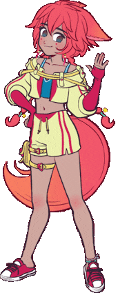 Fox Hello Sticker by EXPOcg